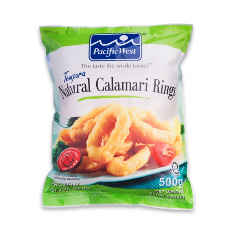 P.West Temp Calamari Ring 500gm