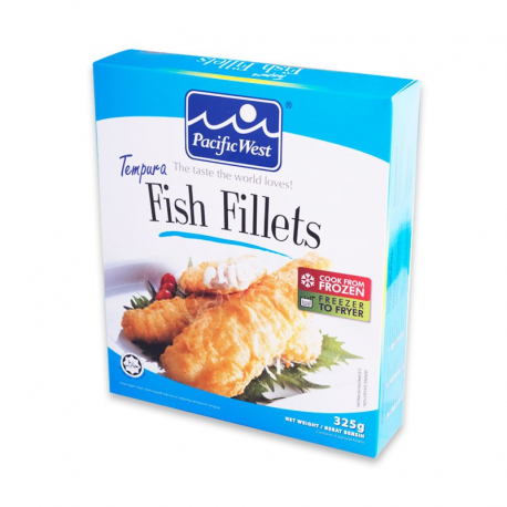 P.West Tempura Fish Fillet 30pcs x 115gm