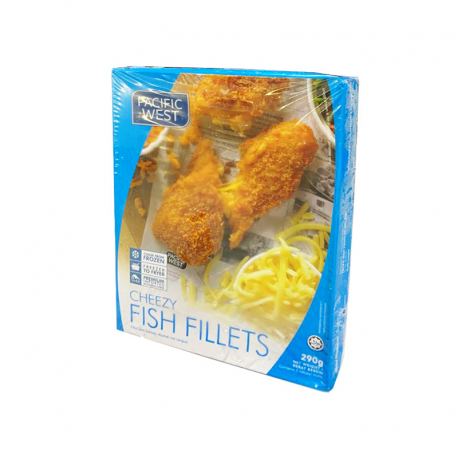 P.West Tempura Cheezy Fish Fillet Retail 290gm