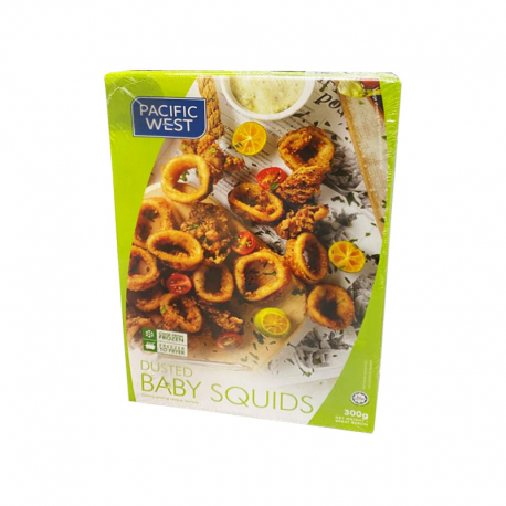P.West Dusted Baby Squids 300gm