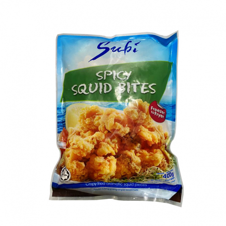 Subi Spicy Squids Bites 400gm